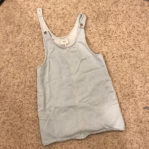 Denim Overall dress forever 21
